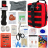 Military IFAK Trauma Survival  Kit First Aid Medical Pouch Emergency Survival Gear and Equipment with Molle Car Travel Hiking