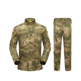 Military Uniform Camo Tactical Suit Army Camouflage Clothing Sets Hunting Fishing Paintball Suit Training Equipment AY048