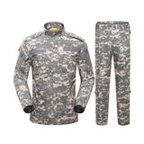 Military Uniform Camo Tactical Suit Army Camouflage Clothing Sets Hunting Fishing Paintball Suit Training Equipment AY048