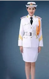 Military uniform Suits and Accessories Student class flag-raising Clothing sea land air Army honor guard band choir uniform