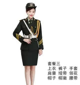 Military uniform Suits and Accessories Student class flag-raising Clothing sea land air Army honor guard band choir uniform