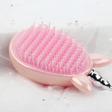 Mini Magic Hair Comb Detangling Hair Brush Cartoon Unicorn Shower TT Comb for Travel Professional Massage kids baby Hair Care