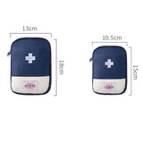 Mini Portable Medicine Survival Kit First Aid Bag Medical Emergency Kits Organizer Outdoor Travel Medicine Pill Storage Bag