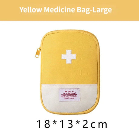 Mini Portable Medicine Survival Kit First Aid Bag Medical Emergency Kits Organizer Outdoor Travel Medicine Pill Storage Bag