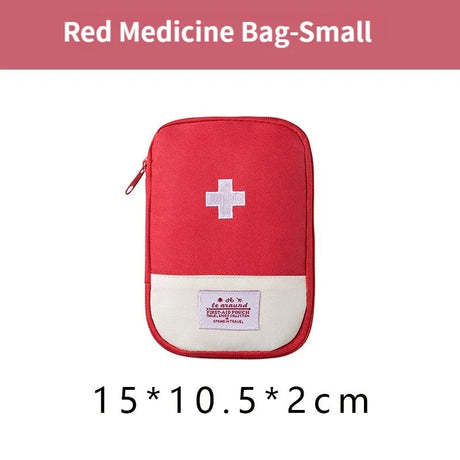 Mini Portable Medicine Survival Kit First Aid Bag Medical Emergency Kits Organizer Outdoor Travel Medicine Pill Storage Bag