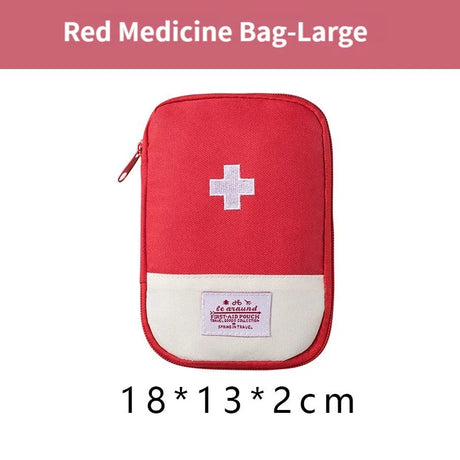 Mini Portable Medicine Survival Kit First Aid Bag Medical Emergency Kits Organizer Outdoor Travel Medicine Pill Storage Bag