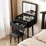 Mirror Bedroom Dressing Table Storage Nordic Girl Drawer Dressing Table Makeup Luxury Coiffeuse De Chambre Salon Furniture