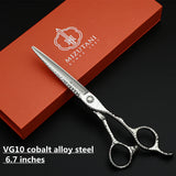 Mizutani Hairdressing Scissors VG10 6-7 Inch Thinning Barber Tools