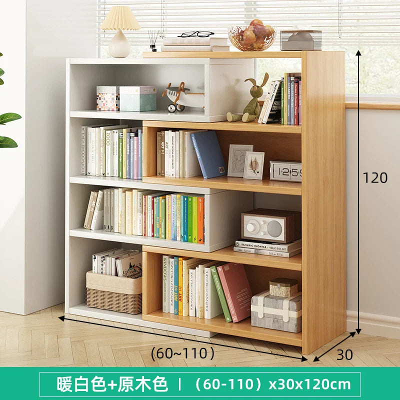 Modern Book Shelf Storage Rack Creative Nook Display Magazine Rack Corner Storage Office Estante De Livro Furniture Living Room