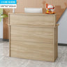 Modern Company Reception Desks Office Furniture Simple Cashier Counter Supermarket Bar Counter Reception Desks For Beauty Salon