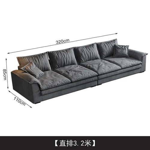 Modern Corner Puffs Sofa Lazy Living Room Lounge Theater Nordic Couch Italiano Designer Sofa Inflable Aire Home Furniture