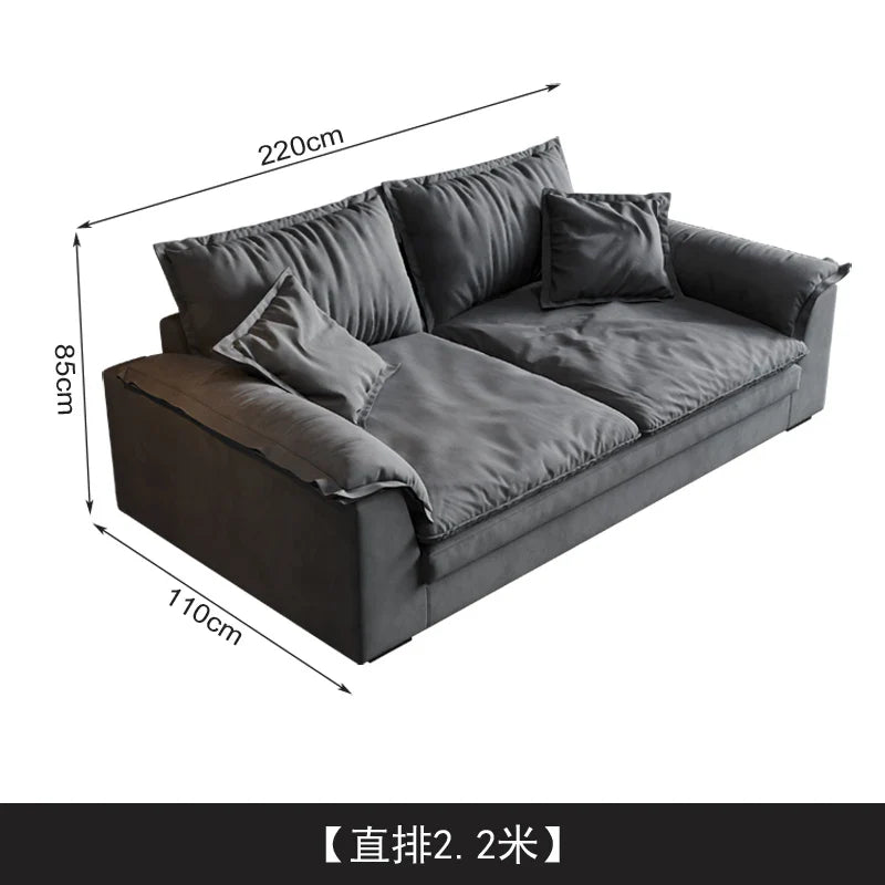 Modern Corner Puffs Sofa Lazy Living Room Lounge Theater Nordic Couch Italiano Designer Sofa Inflable Aire Home Furniture