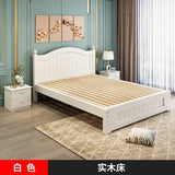 Modern Living Room Bed Loft Children Wood Nordic Double Kawaii Bed Frame King Size Cheap Camas Dormitorio Furnitures For Bedroom