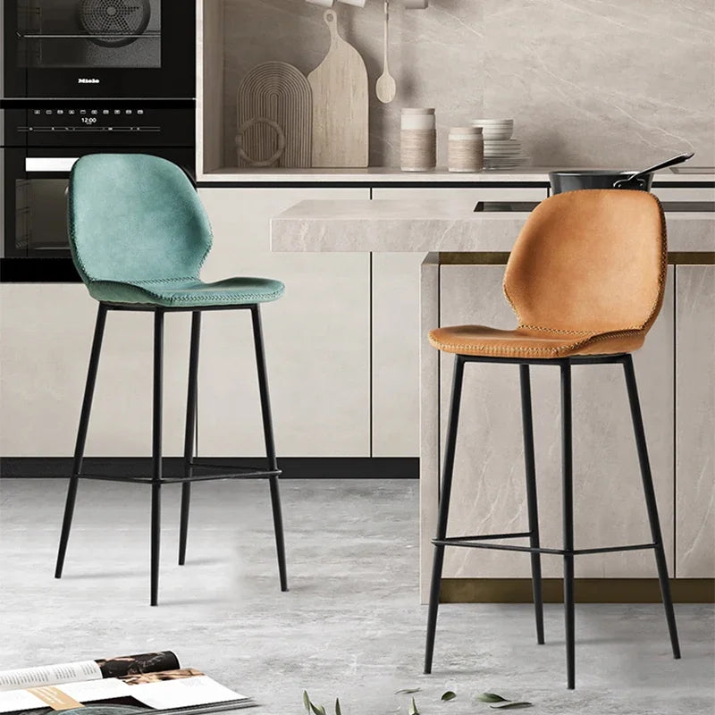 Modern Make Up Bar Stools Luxury Designer Reception Garden Saloon Bar Chair Gaming Patio Barber Sgabello Cucina Home Furniture