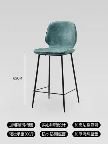 Modern Make Up Bar Stools Luxury Designer Reception Garden Saloon Bar Chair Gaming Patio Barber Sgabello Cucina Home Furniture