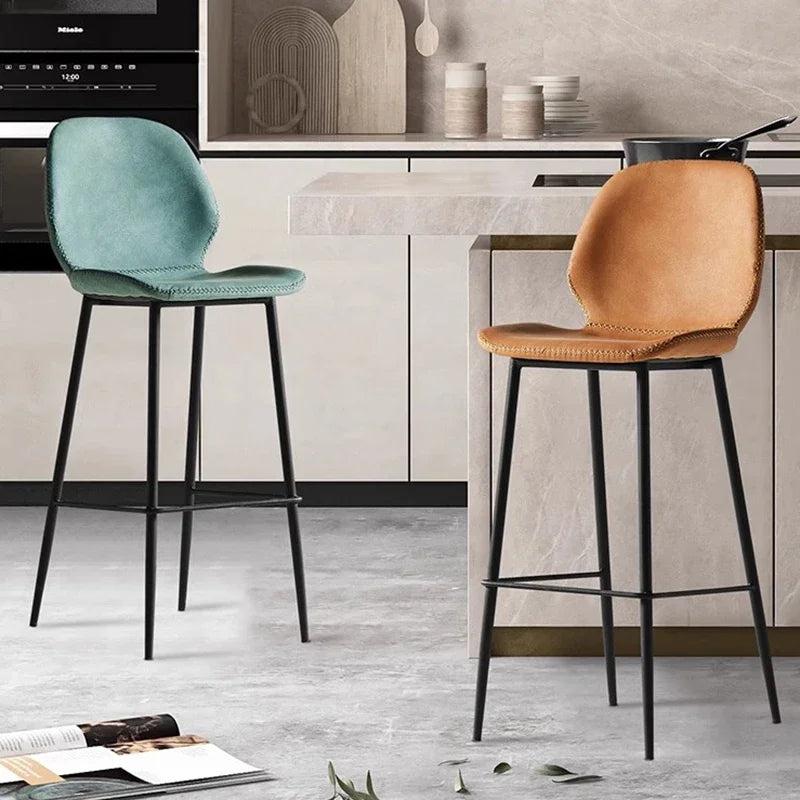 Modern Make Up Bar Stools Luxury Designer Reception Garden Saloon Bar Chair Gaming Patio Barber Sgabello Cucina Home Furniture