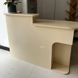 Modern Minimalist Reception Desks Clothing Store Beauty Shop Bar Counter Commercial Small Cash Register Counter Office Furniture