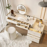 Modern Minimalist Vanity Tables Wooden Wooden Nordic Luxury Vanity Tables Cream Style Tavolo Trucco Bedrooms Furniture WZ50VT