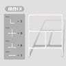 Modern White Bookshelf Items Living Room Indoor Items Minimalist Bedroom Magazine Rack Display Estanteria Salon Nordic Furniture