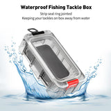 Modular Magnetic Fishing Tackle Box - Double-layer Lure and Accessories Organizer with DIY Assembly and Magnetic Closure