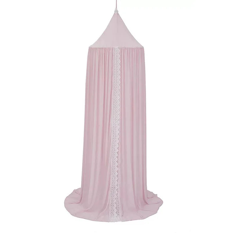 Mosquito Net Crib For Baby Lace Shading Bed Canopy Kids Hanging Dome Curtain Toddler Princess Play Tent Children Room Decoration