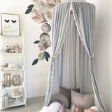 Mosquito Net Crib For Baby Lace Shading Bed Canopy Kids Hanging Dome Curtain Toddler Princess Play Tent Children Room Decoration