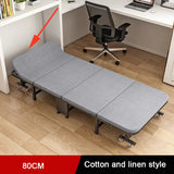 Multi-function Bedroom 189*80*27CM Single Folding Beds Portable Office Lunch Break Lounge Chair Simple Home Furniture Adult