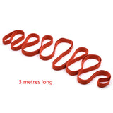 Multi-sport Long Jumping Rope Team Aerobic Jump Rope Exercise High Elasticity Wear-resistant Elastic Band Jumping Leather Bands