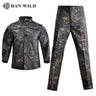 Multicam Camo Male Security Combat Uniform Uniform Tactical Combat Jacket Special Force Training Army Clothes Safari Suit Pants