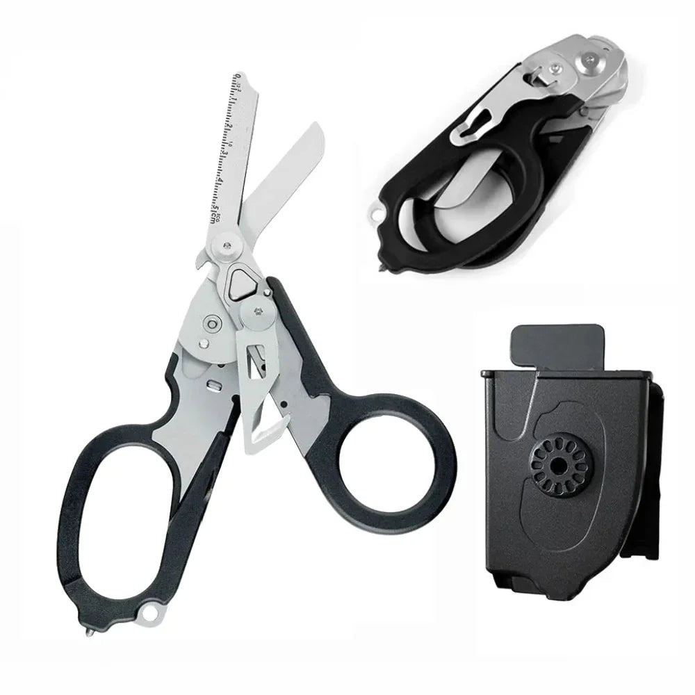 Multifunction Leatherman Raptors First Aid Tactical Folding Scissors Outdoor Survival Tool Combination Tactical Scissors