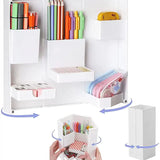 Multifunctional Children‘s Desktop Storage Rack Simple Desktop Shelf Desk Glove Rack Cosmetic Storage Rack Student Bookcase