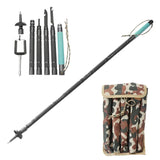 Multifunctional Ultralight Outdoor Trekking Pole Walking Sticks Outdoor Aluminium Alloy Camping Hiking Stick