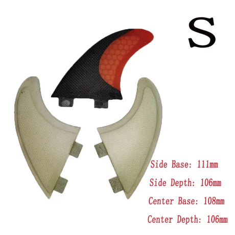 Multiple Sizes BiLong FCS-3-Fin Clearance Sales S M Large Old Surfboard Fins Set Tri Fin Fins Accessories Carbon Fiber Fin