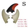 Multiple Sizes BiLong FCS-3-Fin Clearance Sales S M Large Old Surfboard Fins Set Tri Fin Fins Accessories Carbon Fiber Fin