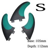 Multiple Sizes BiLong FCS-3-Fin Clearance Sales S M Large Old Surfboard Fins Set Tri Fin Fins Accessories Carbon Fiber Fin