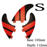 Multiple Sizes BiLong FCS-3-Fin Clearance Sales S M Large Old Surfboard Fins Set Tri Fin Fins Accessories Carbon Fiber Fin