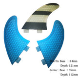 Multiple Sizes BiLong FCS-3-Fin Clearance Sales S M Large Old Surfboard Fins Set Tri Fin Fins Accessories Carbon Fiber Fin