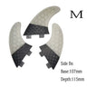 Multiple Sizes BiLong FCS-3-Fin Clearance Sales S M Large Old Surfboard Fins Set Tri Fin Fins Accessories Carbon Fiber Fin