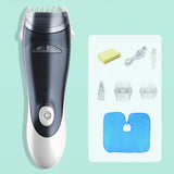 Mute Kids Hair Trimmer Automatic Gather Waterproof Baby Adult Hair Clipper Electric Hair Cutting Baby Care