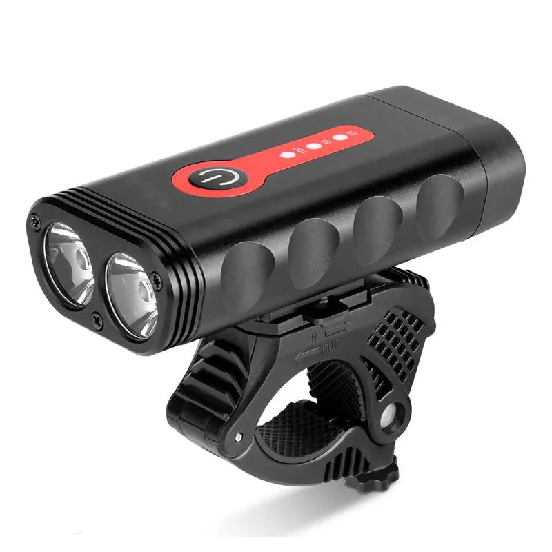 NEWBOLER Super Bright Bicycle Light XML-L2 Bike Light Set With USB Chargeable Taillight 18650 Battery Cycling Front Light Mount