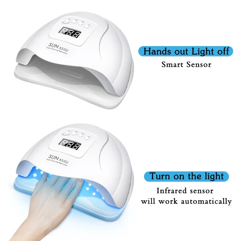 Nail Drying Lamp For Nails UV Light Gel Polish Manicure Cabin Led Lamps Nails Dryer Machine Professional Equipment