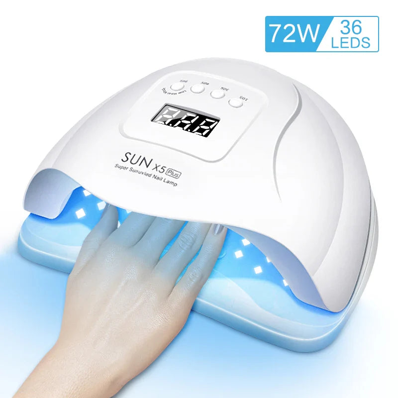 Nail Drying Lamp For Nails UV Light Gel Polish Manicure Cabin Led Lamps Nails Dryer Machine Professional Equipment