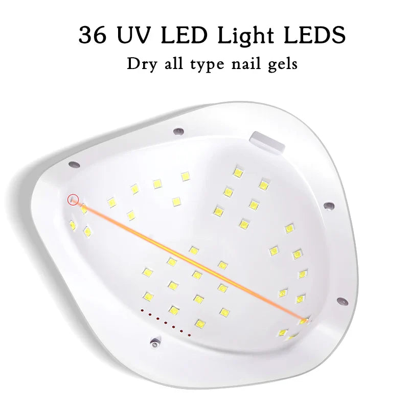 Nail Drying Lamp For Nails UV Light Gel Polish Manicure Cabin Led Lamps Nails Dryer Machine Professional Equipment