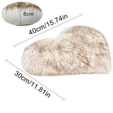 Nail Photo Background Nail Art Soft Fur Table Mat Salon Manicure Practice Cushion Foldable Washable Hand Rest Pad Nail Supplies