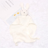 Name Personalized Muslin Cotton Soother Towel Bib Baby Comforter Blanket Infant Kids Sleeping Dolls for Children