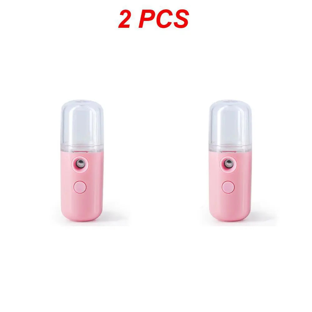 Nano Miste Moisturizing Sprayer Mini Portable Hydrating Nebulize Humidifier Women Beauty Facial Facial Steamer Skin Care Tools