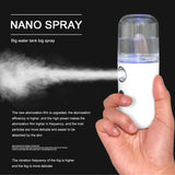 Nano Miste Moisturizing Sprayer Mini Portable Hydrating Nebulize Humidifier Women Beauty Facial Facial Steamer Skin Care Tools