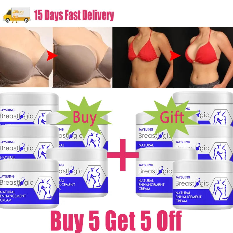 Natural Breast Enlargement Cream Chest Lift Firm Enhancer Care Oil Butt Breast Plump Growth Massage Boobs Bigger Sexy Body Care