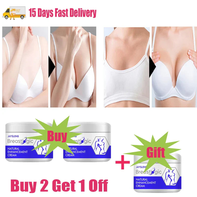 Natural Breast Enlargement Cream Chest Lift Firm Enhancer Care Oil Butt Breast Plump Growth Massage Boobs Bigger Sexy Body Care