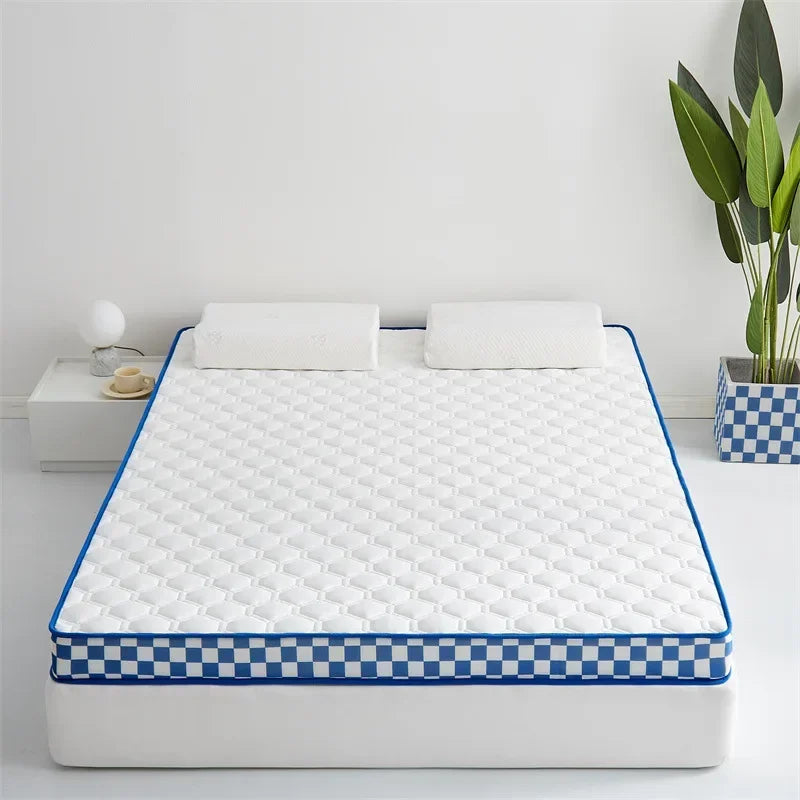 Natural Latex Mattress High Density Memory Foam Filling Comfortable Breathable Tatami Home Hotel Double Mattress Full Size